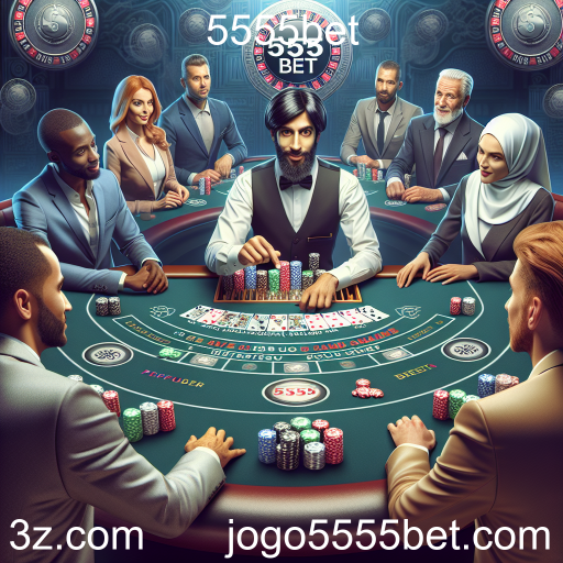 A Emoção do Cassino Ao Vivo no 5555bet